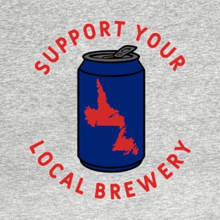 Support Your Local Brewery Newfoundland and Labrador T-Shirt